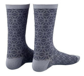 Medias Ciclismo Supacaz Asanoha Gunmetal/Gris Sx-32sm